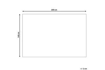 Davutlar Ullmatta 140x200 cm - Beige - Textilier & mattor - Mattor - Modern matta - Ullmattor