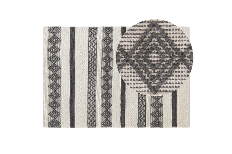 Davutlar Ullmatta 140x200 cm - Beige - Textilier & mattor - Mattor - Modern matta - Ullmattor