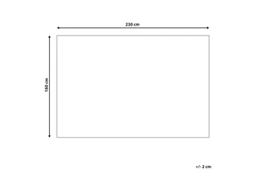 Davutlar Ullmatta 160x230 cm - Beige - Textilier & mattor - Mattor - Modern matta - Ullmattor
