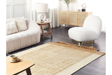 Dedemli Jutematta 160x230 cm - Beige - Textilier & mattor - Mattor - Modern matta - Jutemattor & sisalmattor