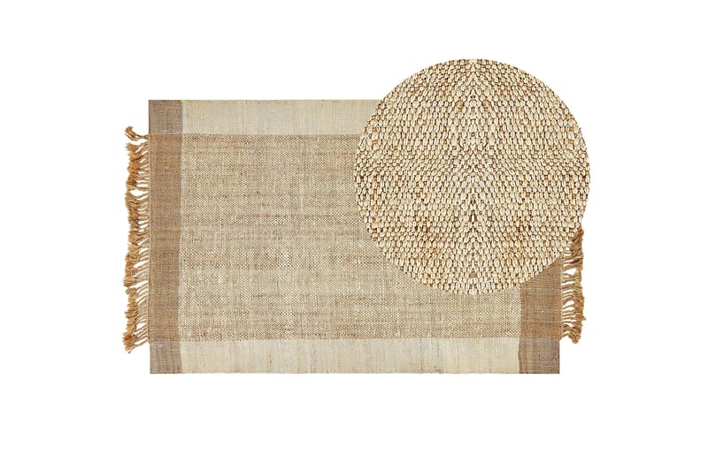 Dedemli Jutematta 200x300 cm Beige - Textilier & mattor - Mattor - Modern matta - Jutemattor & sisalmattor