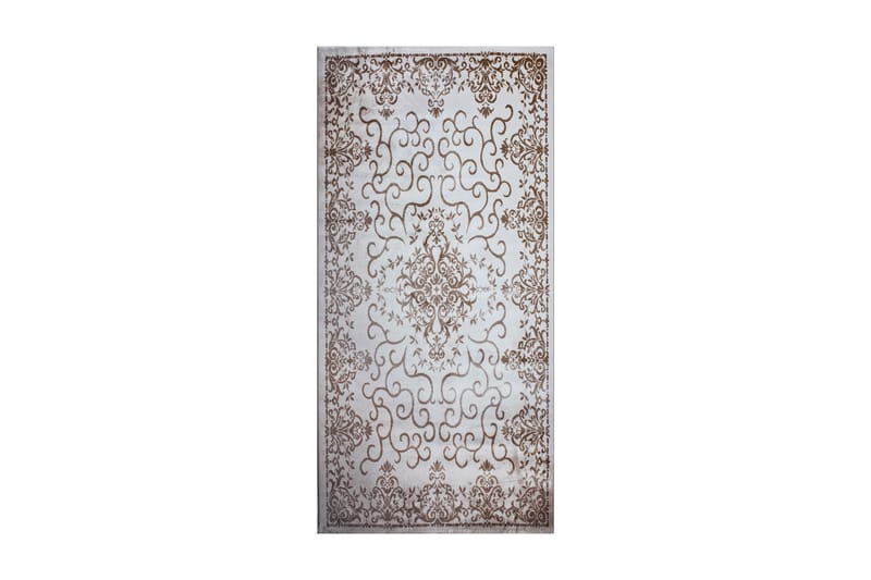 DIAMOND 2007A Matta Creme/Brun 80x300 cm - Gångmattor
