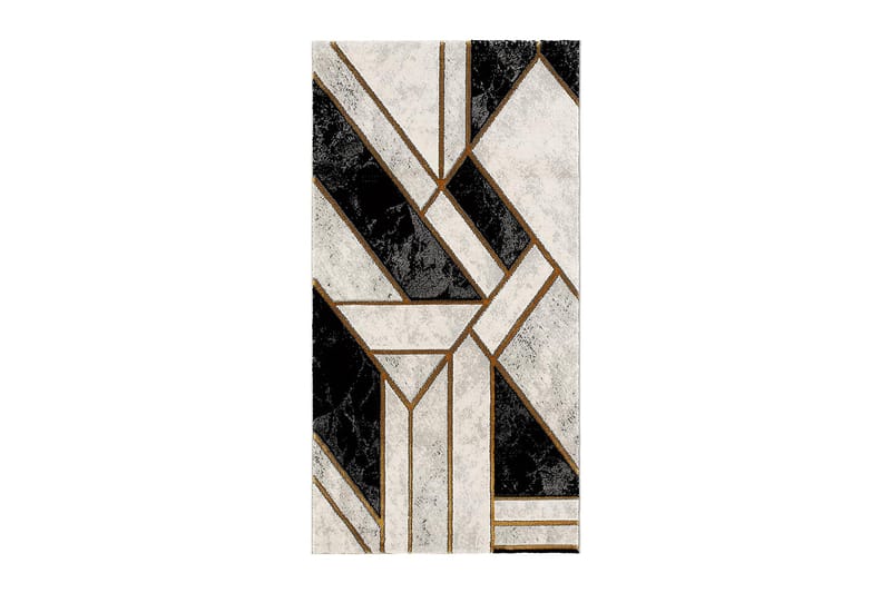 DIAMOND SPECTRA Matta 80x300 cm Guld - Friezemattor - Wiltonmattor - Stora mattor