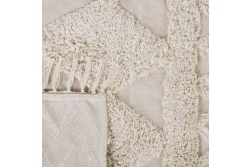 Didim Bomullsmatta 160x230 cm - Beige - Textilier & mattor - Mattor - Modern matta - Bomullsmattor