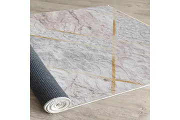Dina Bomullsmatta 100x300 cm Rektangulär - Vit - Textilier & mattor - Mattor - Modern matta - Bomullsmattor