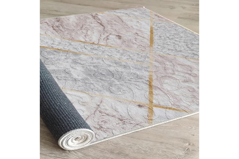 Dina Bomullsmatta 100x300 cm Rektangulär - Vit - Textilier & mattor - Mattor - Modern matta - Bomullsmattor