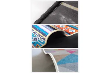 Dina Bomullsmatta 100x300 cm Rektangulär - Vit - Textilier & mattor - Mattor - Modern matta - Bomullsmattor