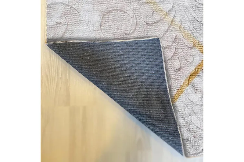 Dina Bomullsmatta 100x300 cm Rektangulär - Vit - Textilier & mattor - Mattor - Modern matta - Bomullsmattor