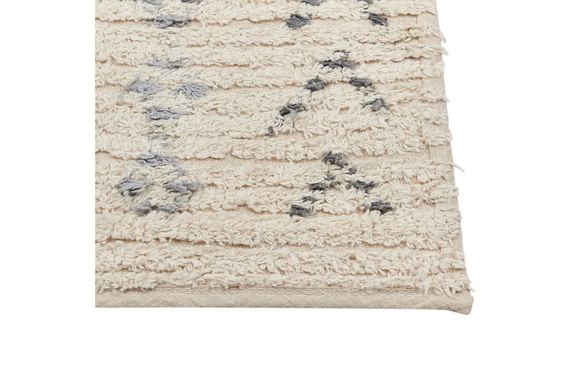 Dispur Bomullsmatta 160x230 cm - Beige - Textilier & mattor - Mattor - Modern matta - Bomullsmattor