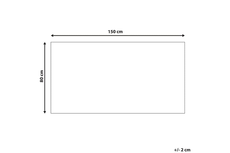 Dispur Bomullsmatta 80x150 cm - Beige - Textilier & mattor - Mattor - Modern matta - Bomullsmattor