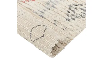 Dispur Bomullsmatta 80x150 cm - Beige - Textilier & mattor - Mattor - Modern matta - Bomullsmattor