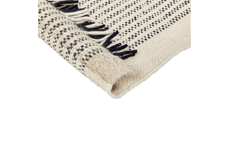 Divarli Ullmatta 140x200 cm - Beige - Textilier & mattor - Mattor - Modern matta - Ullmattor