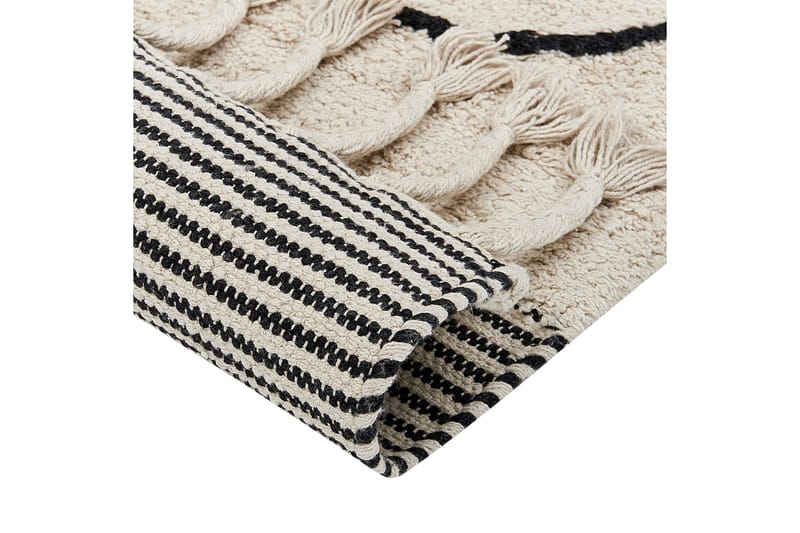 Dokuz Ryamatta 140x200 cm - Beige - Textilier & mattor - Mattor - Modern matta - Ryamattor