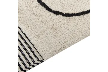 Dokuz Ryamatta 140x200 cm - Beige - Textilier & mattor - Mattor - Modern matta - Ryamattor