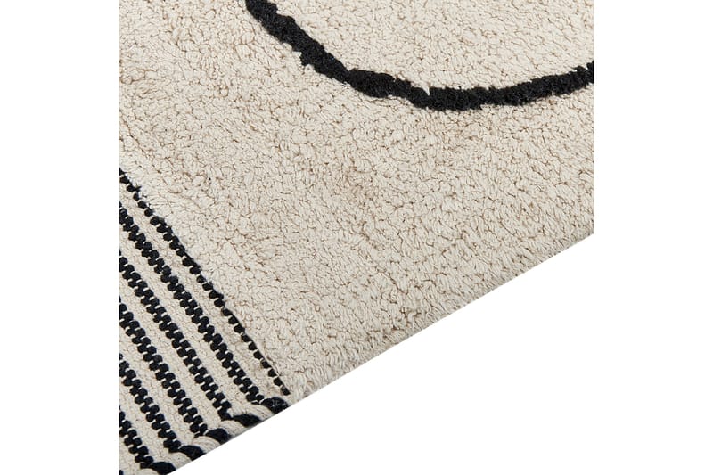 Dokuz Ryamatta 140x200 cm - Beige - Textilier & mattor - Mattor - Modern matta - Ryamattor