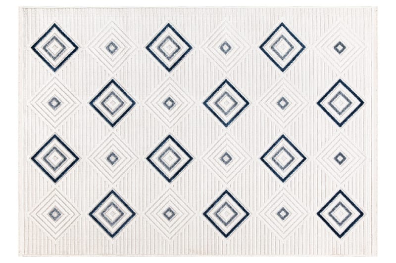 Dope Wiltonmatta 117x180 Rektangulär Blå