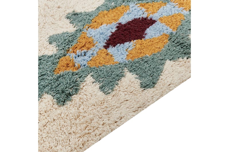 Duzce Ryamatta 160x230 cm - Beige - Textilier & mattor - Mattor - Modern matta - Bomullsmattor