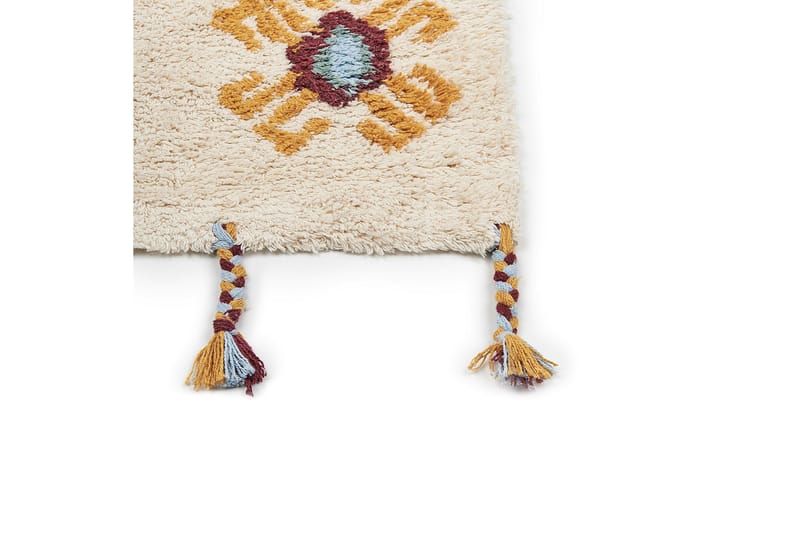 Duzce Ryamatta 160x230 cm - Beige - Textilier & mattor - Mattor - Modern matta - Bomullsmattor