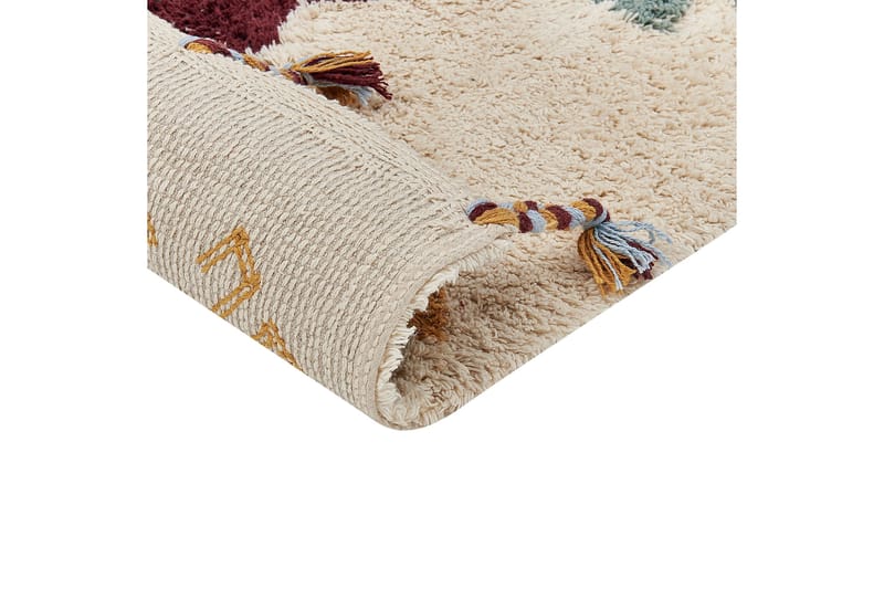 Duzce Ryamatta 160x230 cm - Beige - Textilier & mattor - Mattor - Modern matta - Bomullsmattor
