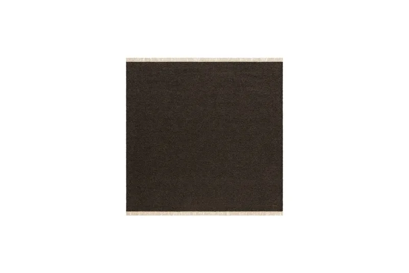 Eden Ullmatta 200x200 cm Kvadratisk - Taupe - Textilier & mattor - Mattor - Modern matta - Ullmattor