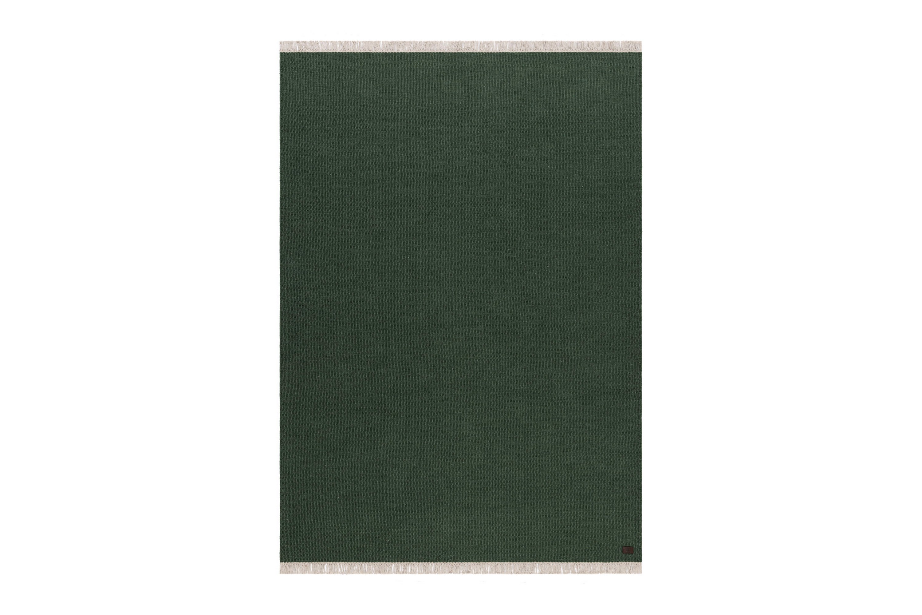 eden ullmatta 200x300 cm rektangulär - smaragdgrön