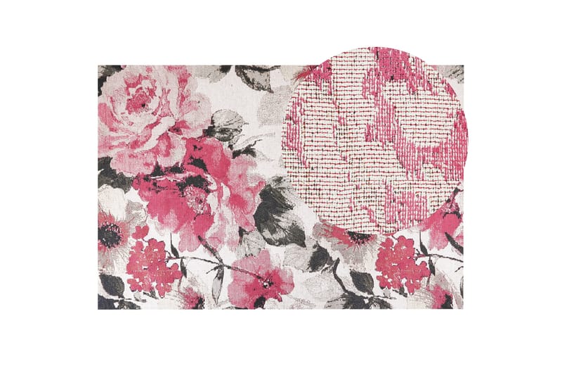 Ejaz Ryamatta 200x300 cm - Rosa - Textilier & mattor - Mattor - Modern matta - Ryamattor