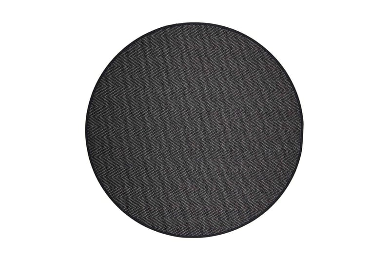 Elsa Matta Rund 133 cm Svart - Vm Carpet - Textilier & mattor - Mattor - Modern matta - Ullmattor