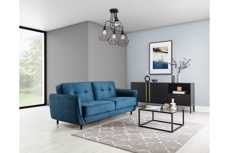 Elsher Ryamatta Rektangulär 220x160 cm - Beige - Textilier & mattor - Mattor - Modern matta - Ryamattor