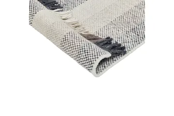 Emirler Ullmatta 160x230 cm - Svart/Vit - Textilier & mattor - Mattor - Modern matta - Ullmattor