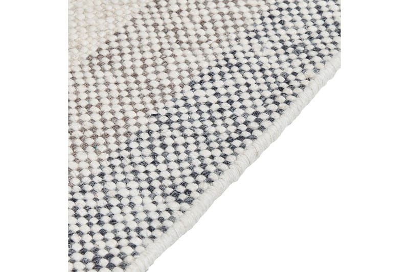 Emirler Ullmatta 160x230 cm - Svart/Vit - Textilier & mattor - Mattor - Modern matta - Ullmattor