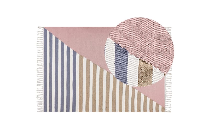 Engiz Ullmatta 160x230 cm - Rosa - Textilier & mattor - Mattor - Modern matta - Ullmattor