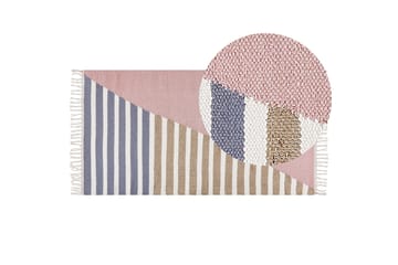 Engiz Ullmatta 80x150 cm - Rosa - Textilier & mattor - Mattor - Modern matta - Ullmattor