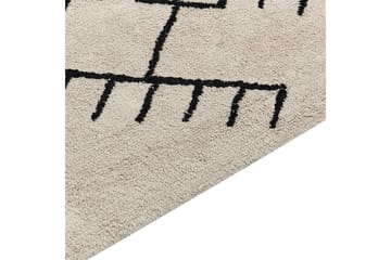 Erler Bomullsmatta 160x230 cm - Beige - Textilier & mattor - Mattor - Modern matta - Bomullsmattor