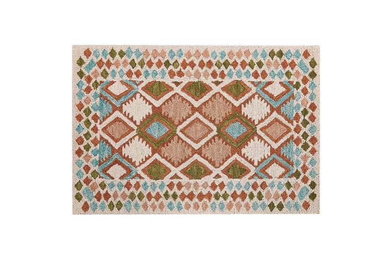 Ermenek Ullmatta 140x200 cm Beige - Textilier & mattor - Mattor - Modern matta - Ullmattor