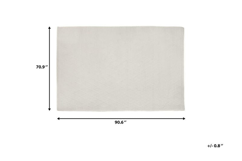 Erzin Matta 160x230 cm - Vit - Textilier & mattor - Mattor - Små mattor