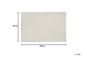 Erzin Matta 160x230 cm - Vit - Textilier & mattor - Mattor - Små mattor