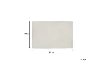 Erzin Matta 160x230 cm - Vit - Textilier & mattor - Mattor - Små mattor