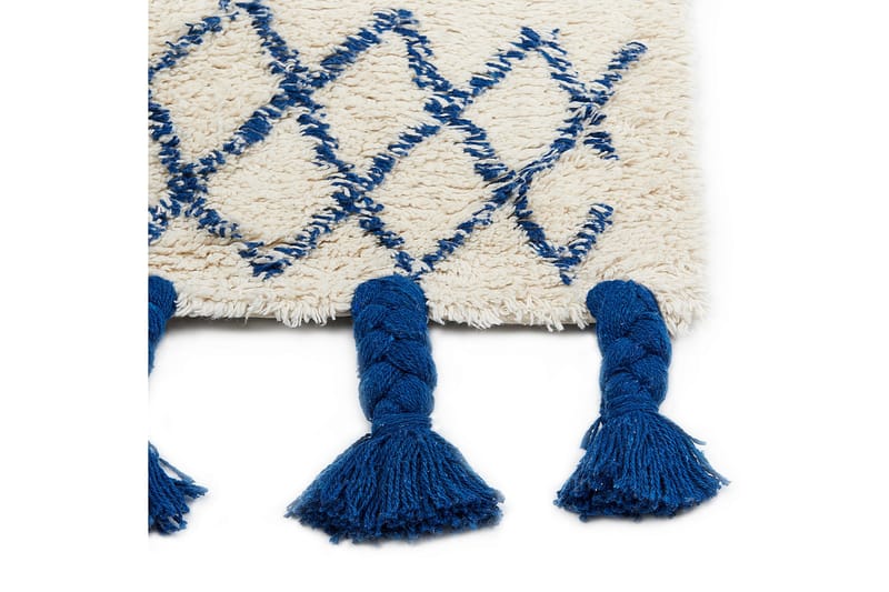 Erzincan Bomullsmatta 140x200 cm - Beige - Textilier & mattor - Mattor - Modern matta - Bomullsmattor