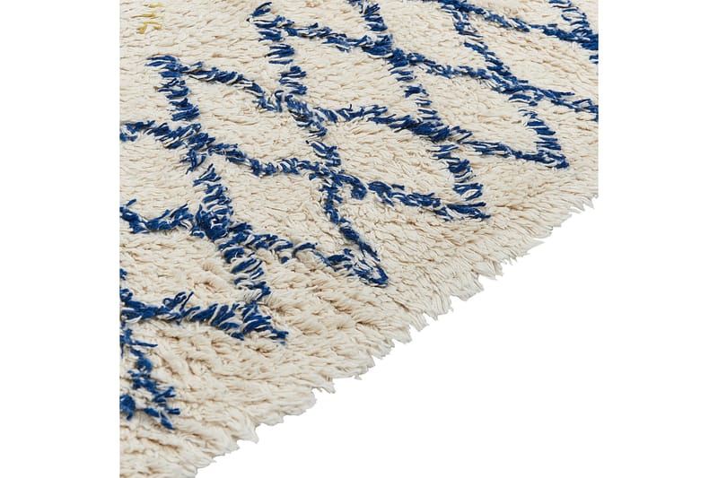 Erzincan Bomullsmatta 140x200 cm - Beige - Textilier & mattor - Mattor - Modern matta - Bomullsmattor