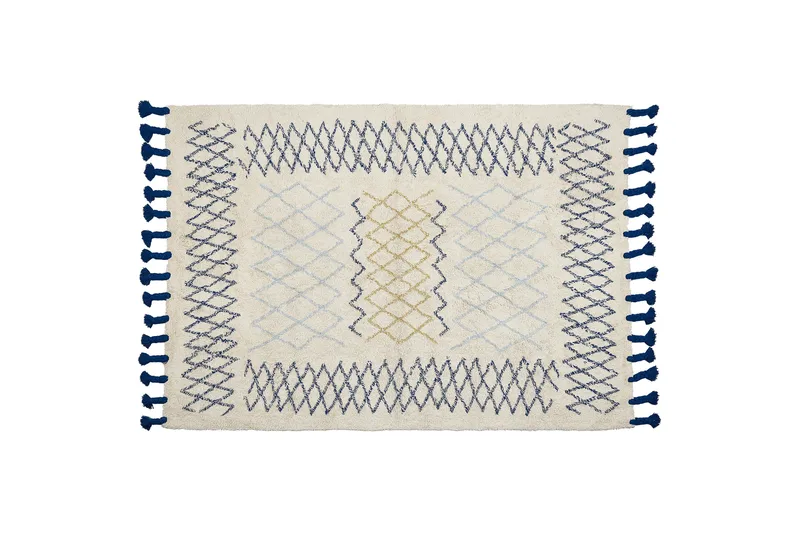 Erzincan Bomullsmatta 160x230 cm, Beige