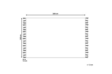 Erzincan Bomullsmatta 160x230 cm - Beige - Textilier & mattor - Mattor - Modern matta - Bomullsmattor