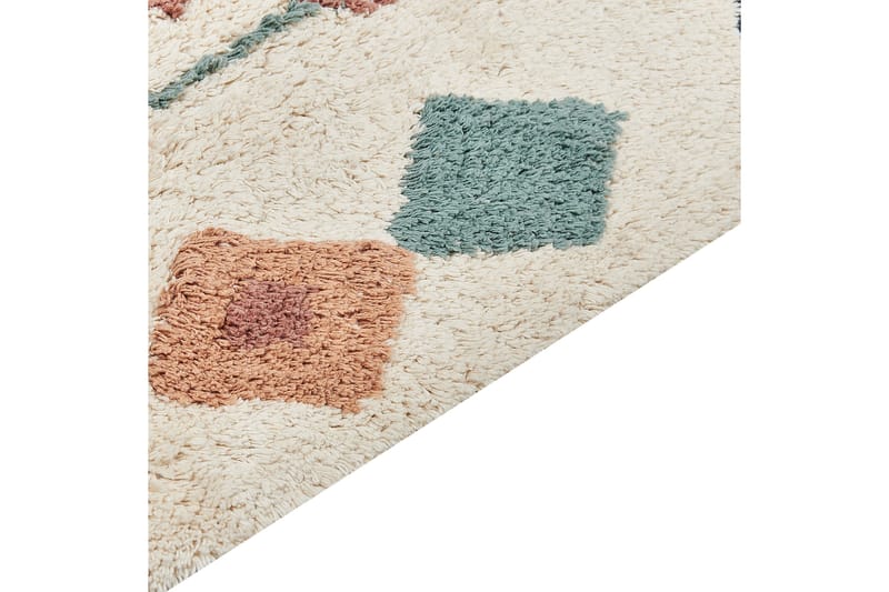 Eskisehir Bomullsmatta 140x200 cm - Beige - Textilier & mattor - Mattor - Modern matta - Bomullsmattor