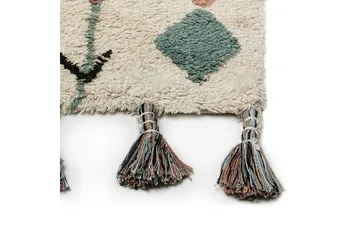 Eskisehir Bomullsmatta 80x150 cm - Beige - Textilier & mattor - Mattor - Modern matta - Bomullsmattor