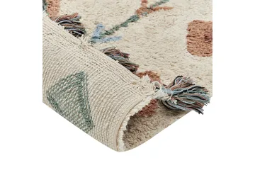 Eskisehir Bomullsmatta 80x150 cm - Beige - Textilier & mattor - Mattor - Modern matta - Bomullsmattor