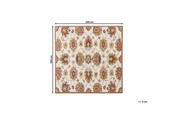 Ezine Ryamatta 200x200 cm - Beige - Textilier & mattor - Mattor - Modern matta - Ullmattor