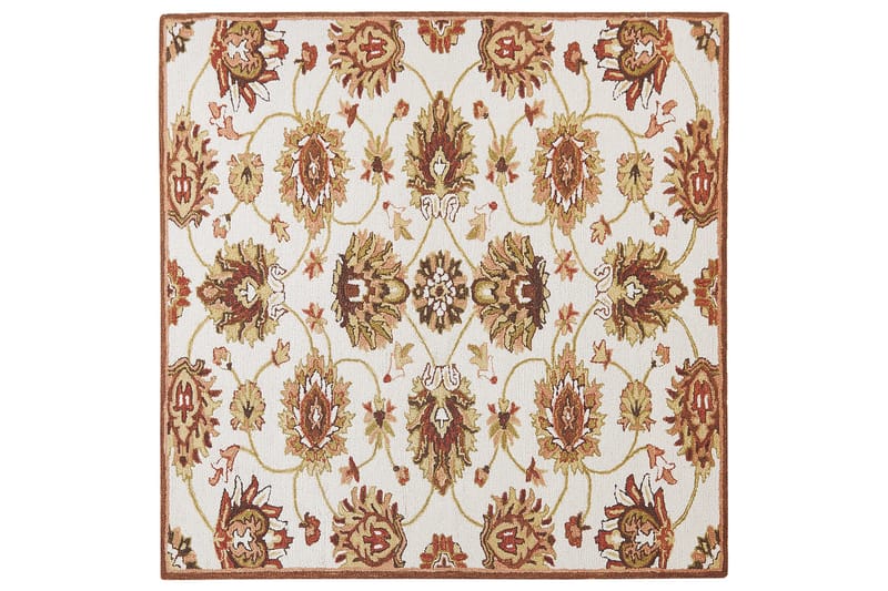 Ezine Ryamatta 200x200 cm - Beige - Textilier & mattor - Mattor - Modern matta - Ullmattor