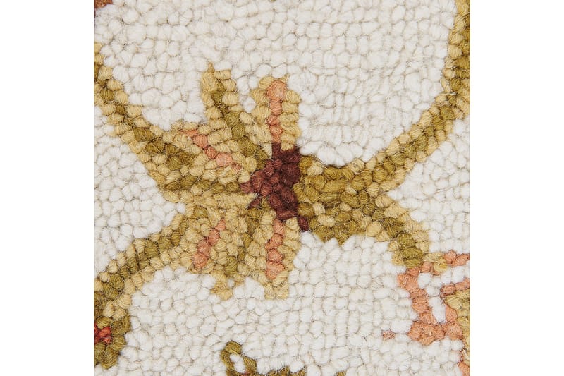 Ezine Ullmatta 80x150 cm Kvadratisk Beige - Textilier & mattor - Mattor - Modern matta - Ryamattor