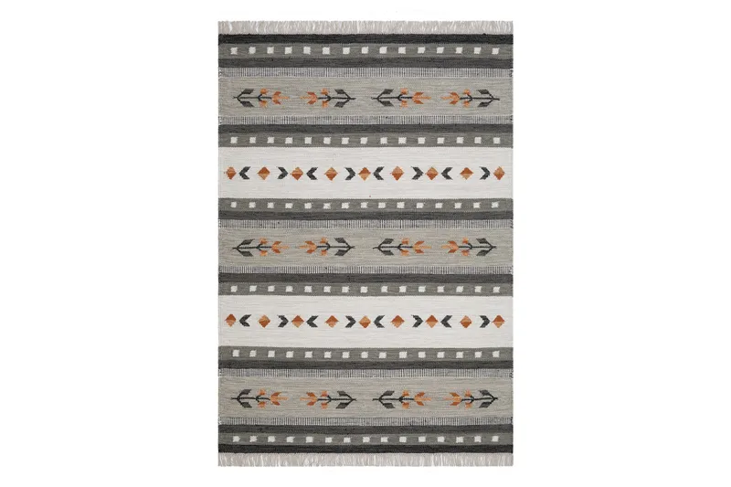 Fagersta Ullmatta 140x200 cm Rektangulär, Grå