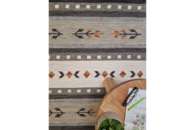 Fagersta Ullmatta 240x340 cm Rektangulär - Grå - Textilier & mattor - Mattor - Modern matta - Ullmattor