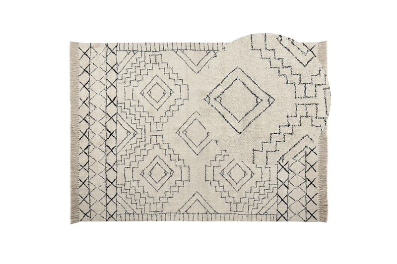 FERNFIELD Ryamatta 160x230 cm Beige - Textilier & mattor - Mattor - Modern matta - Ryamattor